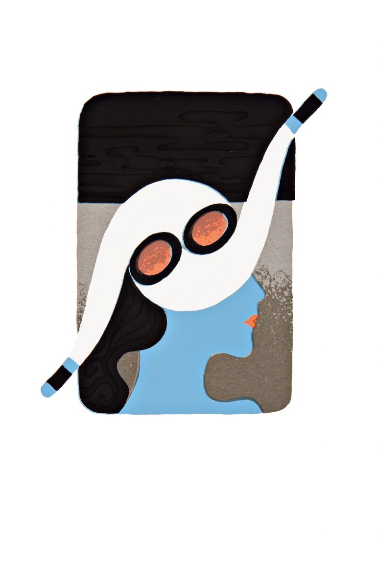 JOHANNES EIDT - Frau mit Hut